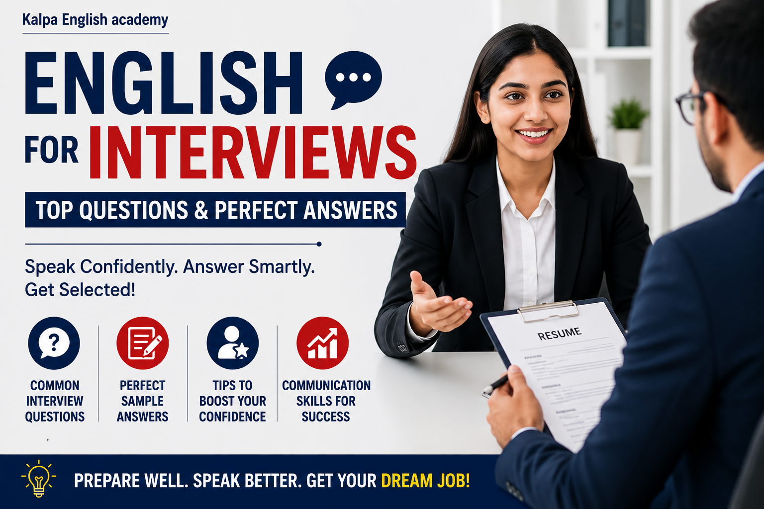 English for Interviews — Top Questions & Perfect Answers